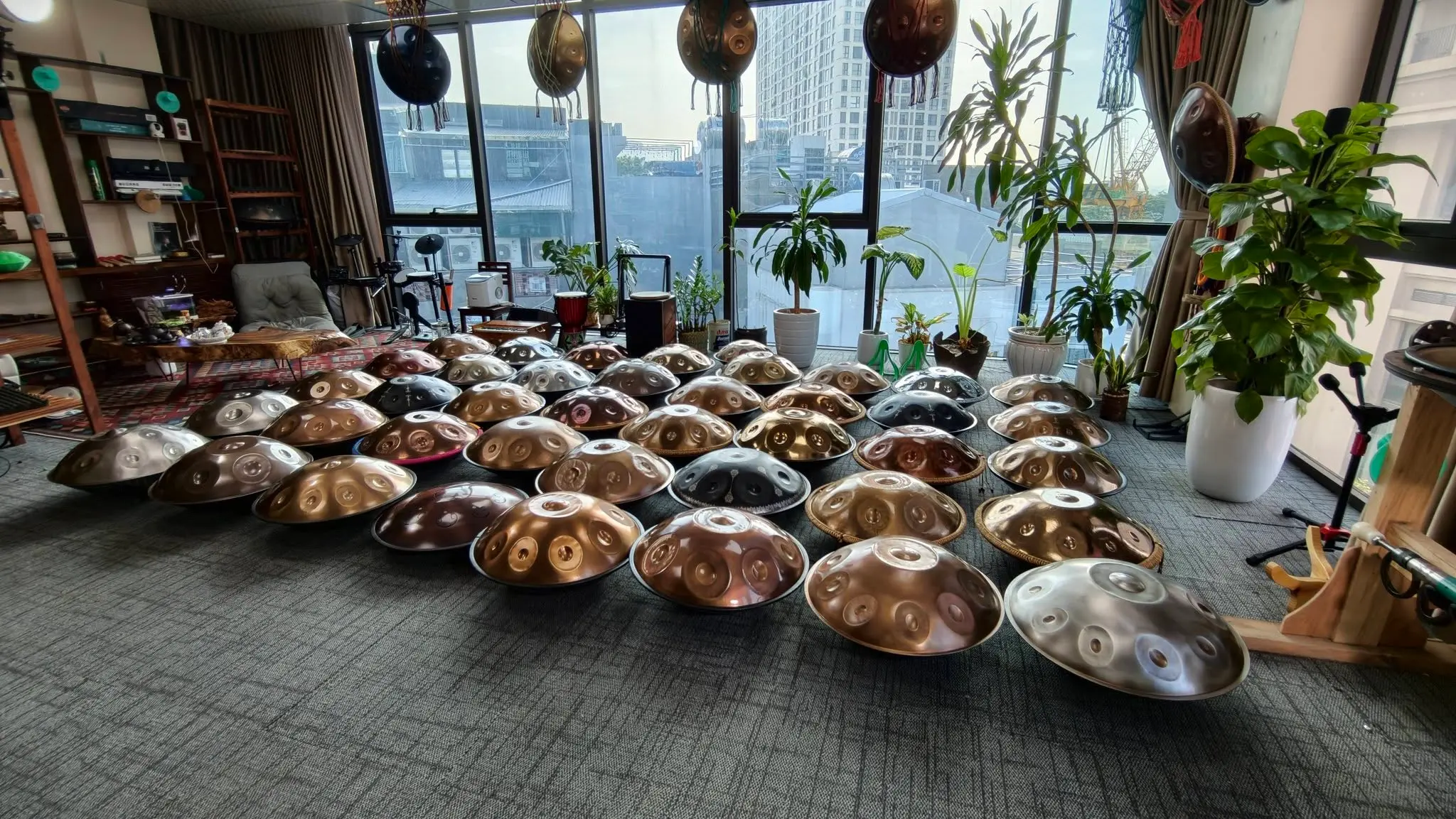 Cac loai handpan tai phong hoc trong tai Ha Noi