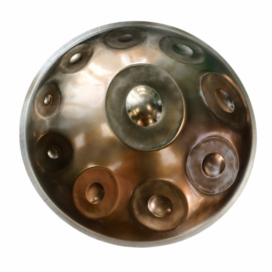 Handpan 10 Nốt Cao Cấp Thép Ember