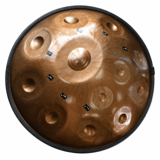 Hand Pan 14 Nốt Thép Ember Mandala