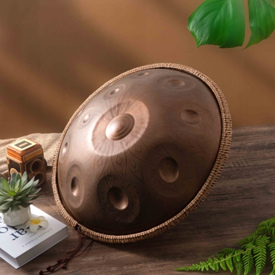 Hand Pan 14 Nốt Thép Ember Mandala