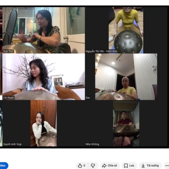 KHÓA HỌC 150 BUỔI MIỄN PHÍ KHI MUA HAND PAN (TUẦN HỌC 1 BUỔI TRONG 3 NĂM)