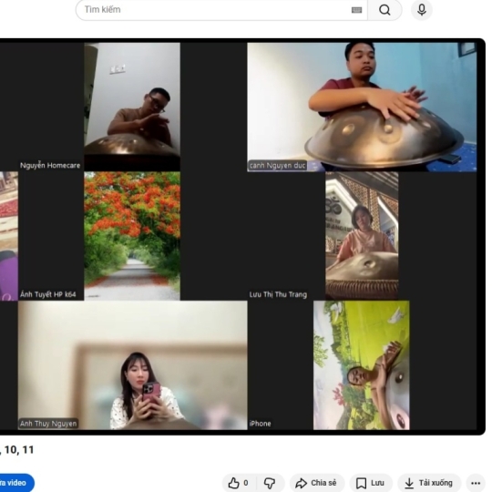 KHÓA HỌC 150 BUỔI MIỄN PHÍ KHI MUA HAND PAN (TUẦN HỌC 1 BUỔI TRONG 3 NĂM)