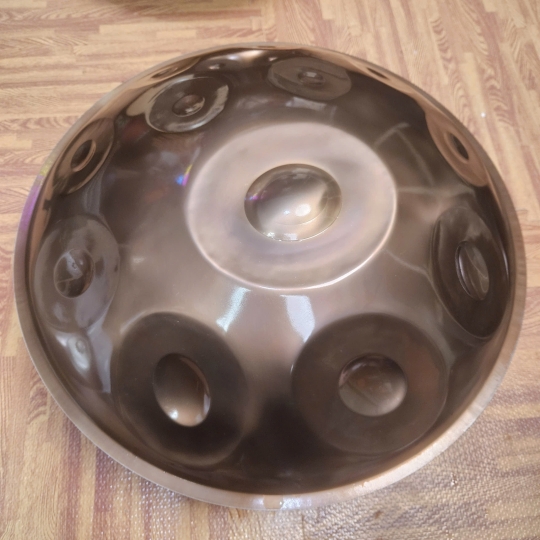 Hand Pan D Kurd 16 Nốt Châu Âu Thép Ember
