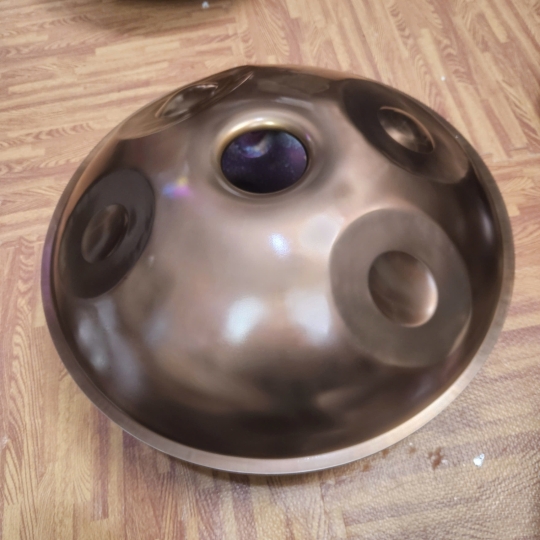 Hand Pan D Kurd 16 Nốt Châu Âu Thép Ember