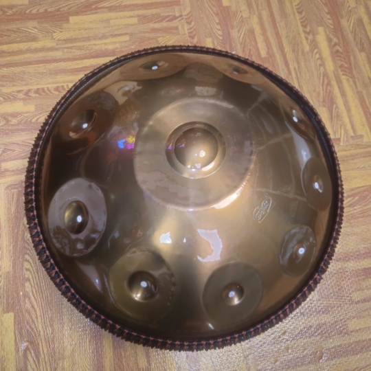 Hand Pan 10 Nốt Cao Cấp Thép Ember Hãng Anca